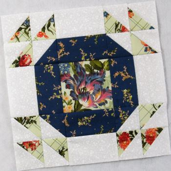 crown of thorns quilt block