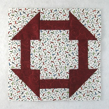 crows nest quilt block