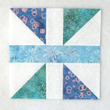 diamond panes quilt block