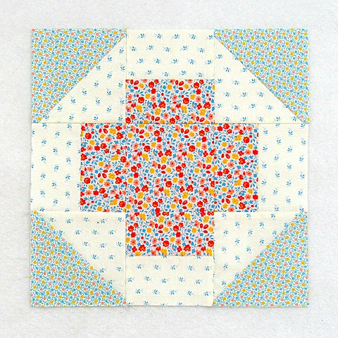 greek square quilt block