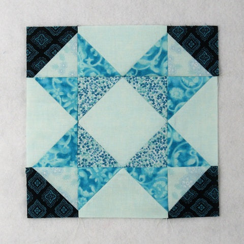 Rolling Star Quilt Block Tutorial &ndash; fabric-406