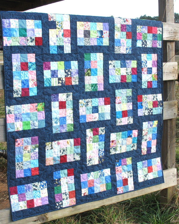 15 squares quilt pattern