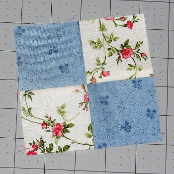 four patch quilt block
