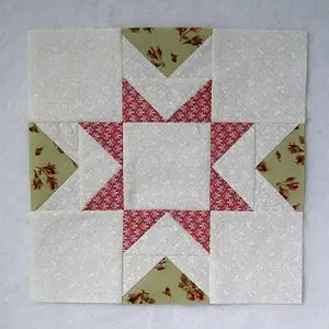 Free Eight Pointed Star Quilt Block Tutorial