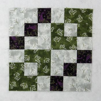 nine patch variation quilt block
