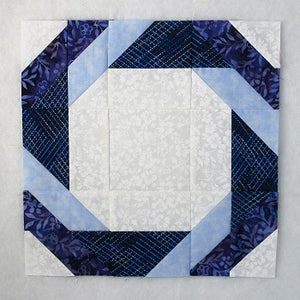 The Alternating Block for Square in a Star Quilt Block - a Free Tutorial