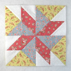 Learn How to Make the Bonnie Scotland Quilt Block - a Pinwheel Variation Block Tutorial