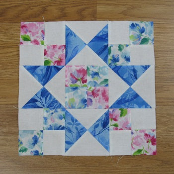 Easy Chained Star Quilt Block Pattern – fabric-406