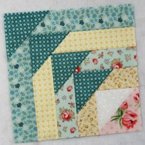 Free Tutorial for the Easy Chicago Geese Quilt Block