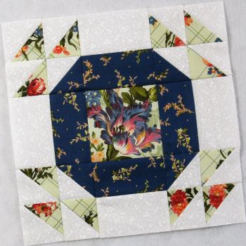 crown of thorns quilt block