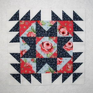How to Create this Crowned Star Variation Quilt Block - a Free Tutorial