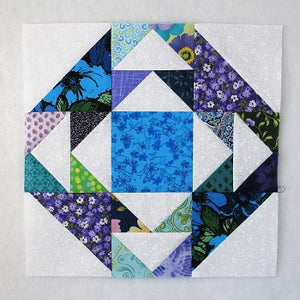 How to Make the Cups and Saucers Quilt Block - a Free Tutorial