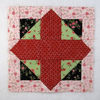 empire cross quilt block