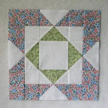four squares quilt block