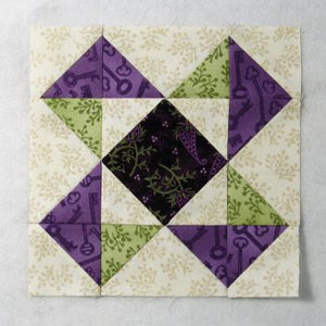 How to Piece the Easy Traditional Quilt Block Called Mill Wheel