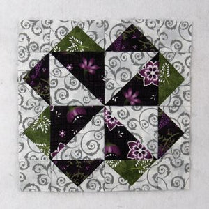 How to Create the Orion's Wheel Quilt Block - Free Tutorial