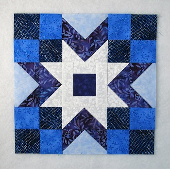 square in a star quilt block