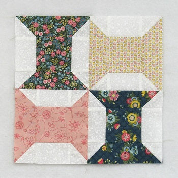 spool quilt block tutorial