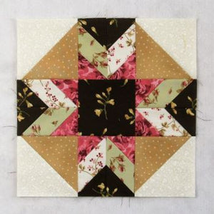 How to Sew a Starshadow Traditional Quilt Block
