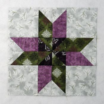 two color quilt block