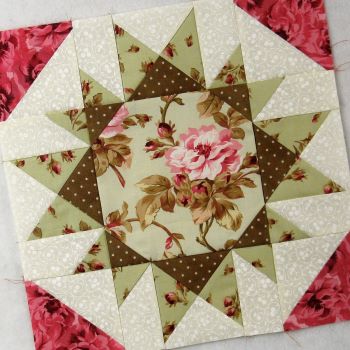 A Traditional Wheel of Fortune Quilt Block Tutorial – fabric-406