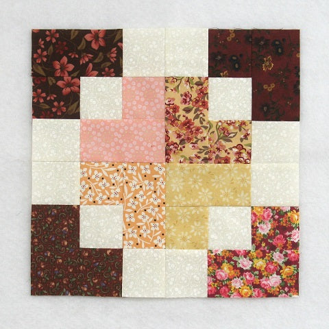 antique tile variation quilt block