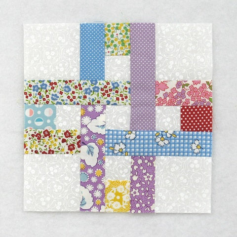basket weave quilt block