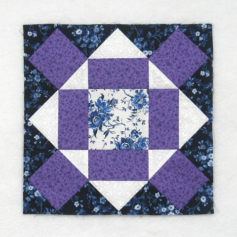 chocolate cake quilt block