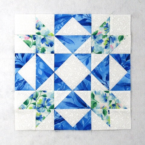 indian puzzle quilt block