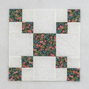 single irish chain quilt block