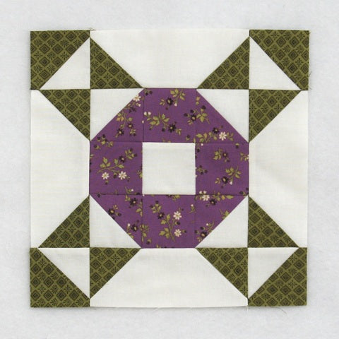 star and octagon quilt block