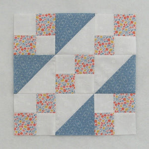 wagon tracks quilt block
