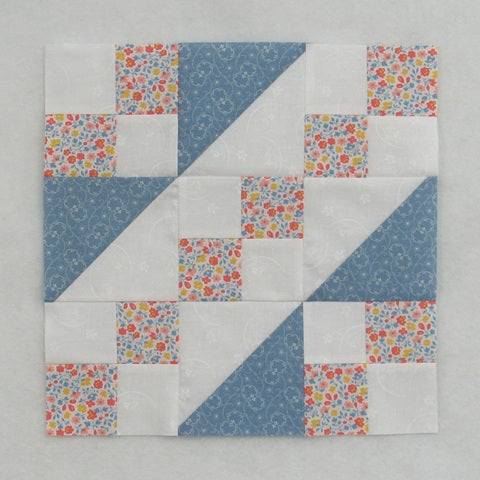 wagon tracks quilt block