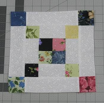 Six Grid Chain Quilt Block