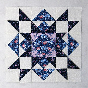 Free Christmas Star Quilt Block Pattern – fabric-406