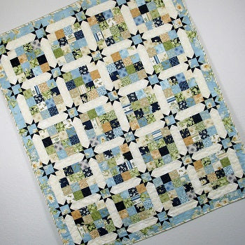 sixteen patch stars quilt