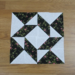 Windblown Quilt Block Pattern