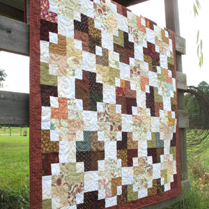 scrappy antique tile quilt pattern