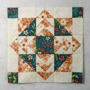 Free Traditional Quilt Block Called Aztec Jewel