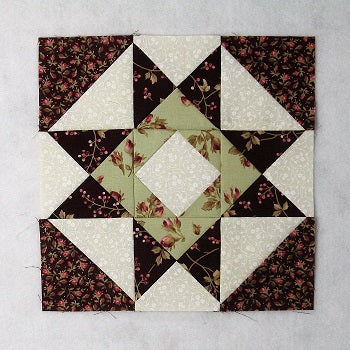 Free Tutorial - Card Basket Quilt Block – fabric-406