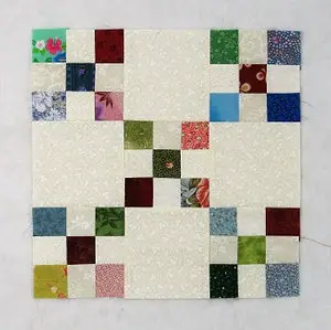 How to Sew the Easy Double Nine Patch Quilt Block