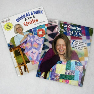 Quilt Book Reviews - Quick as a Wink and Fat Quarter Quilting Fun