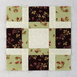 Strips and Squares Free Quilt Block Tutorial