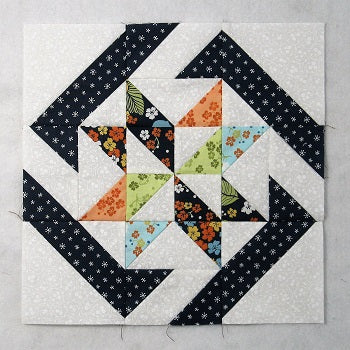 lattice star quilt block
