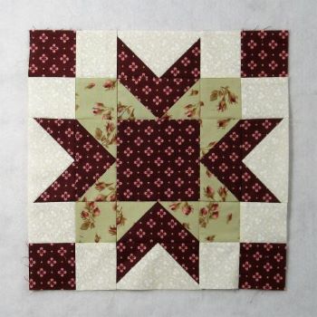 merry kite quilt block