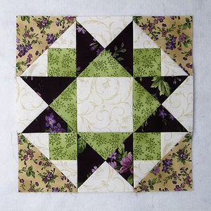 Another Morning Star Quilt Block Pattern