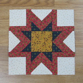 morning star quilt block