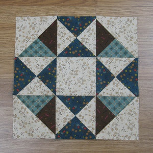How to Sew the Traditional Mystery Flower Garden Quilt Block