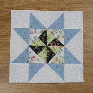 Traditional Pattern - Pinwheel Star Quilt Block