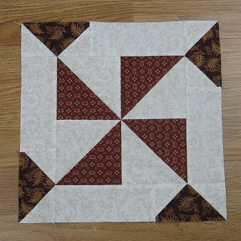 rangers pride quilt block